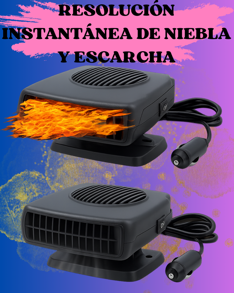 Calefactor de Auto Portatil