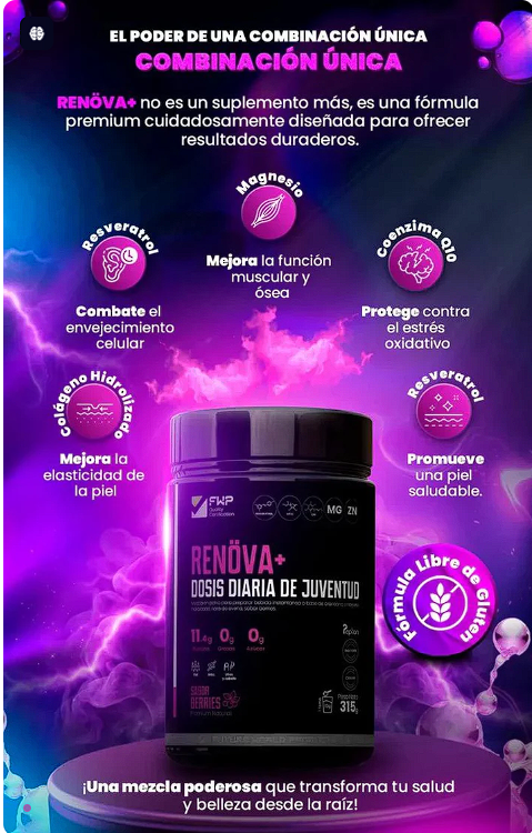RENOVA-Colágeno Doblemente hidrolizado