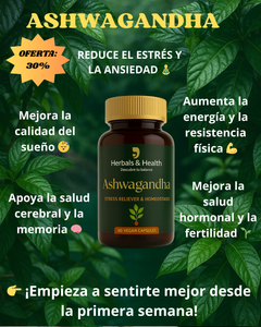 “Ashwagandha: Bienestar que se nota”