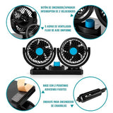 VENTILADOR DOBLE PARA AUTO
