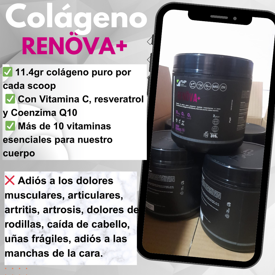 RENOVA-Colágeno Doblemente hidrolizado